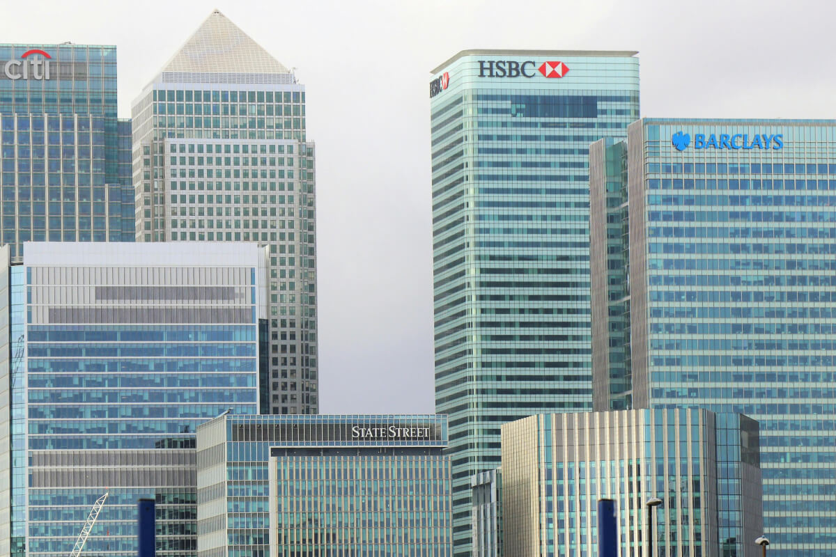 A picture of a UK Skyline with