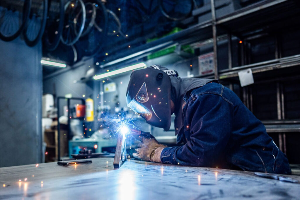 Busy production line during a manufacturing demand peak